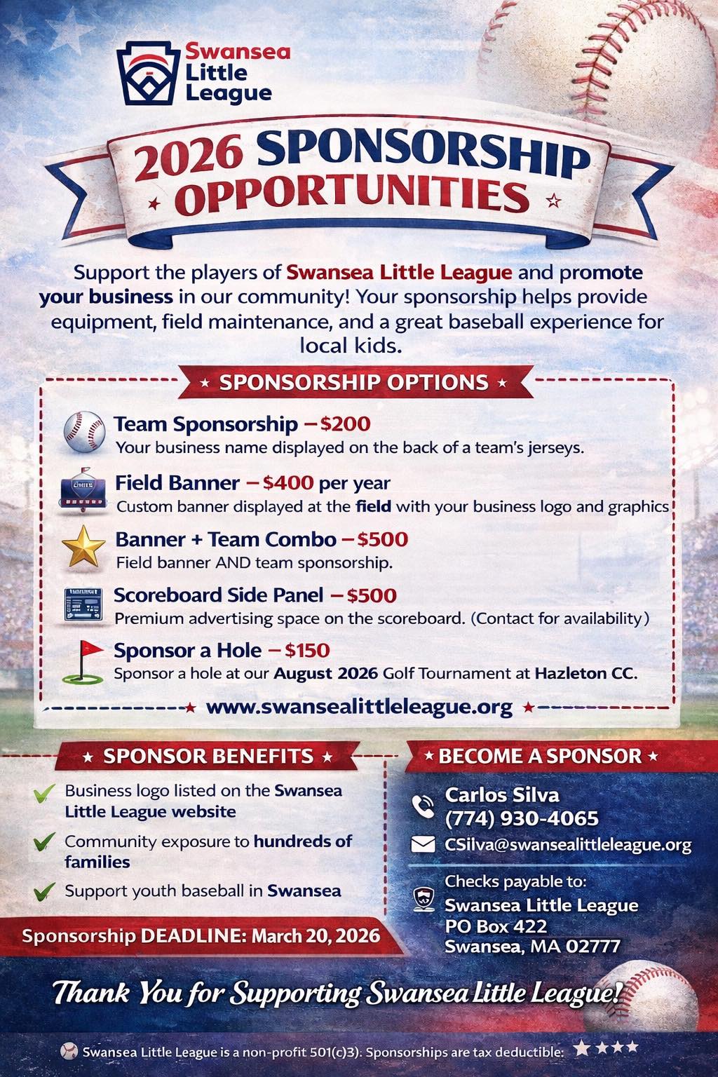 2026 Sponsorships